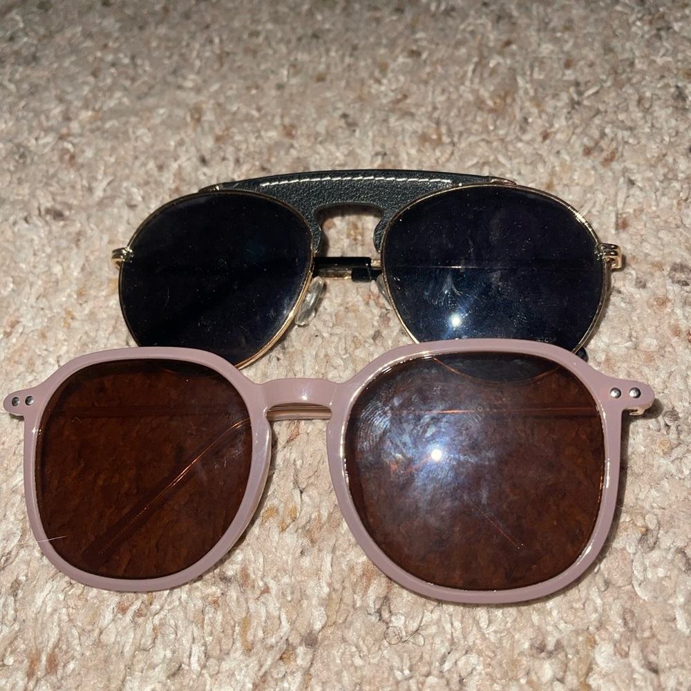 Two sunglasses in great condition